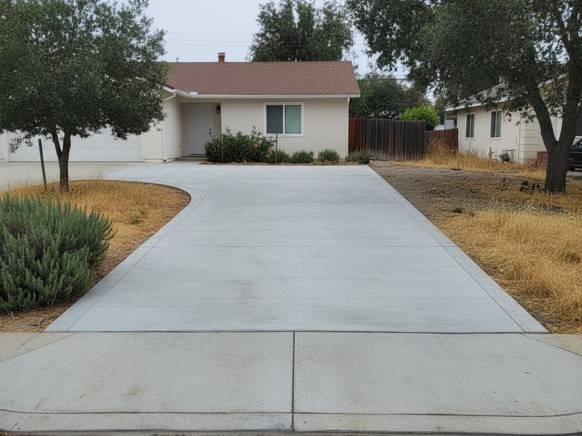 Concrete Patios completed by Paramount Concrete in San Jose, CA